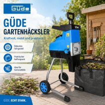 Güde Walzen Gartenhäcksler GH 2801 SILENT 2800...