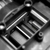 Güde Walzen Güde Gartenhäcksler GH 2801 SILENT 2800 W,Astdicke 45 mm