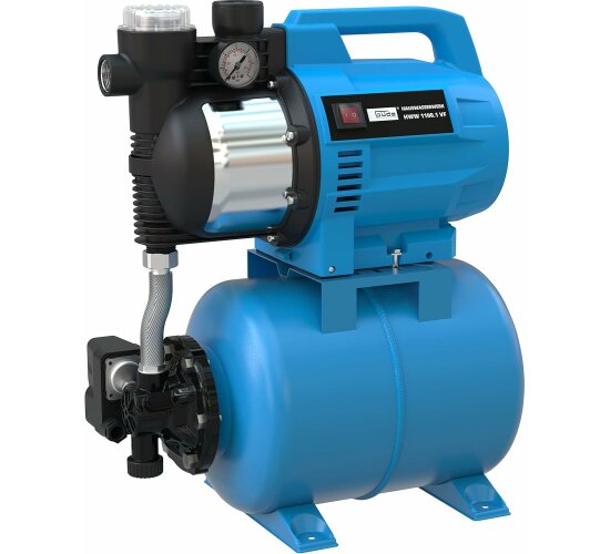 Güde Hauswasserwerk HWW 1100.2 VF (1100 W, Kesselinhalt: 24 l, 4600 l/h,