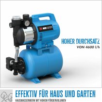 Güde Hauswasserwerk HWW 1100.2 VF (1100 W, Kesselinhalt: 24 l, 4600 l/h,