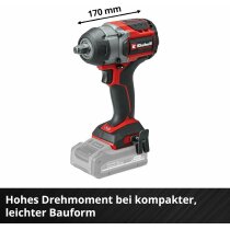 Einhell Schlagschrauber TP-CW 18/750-C Li BL 750 Nm, Akku 4.0 Ah, Koffer,Ladegerät