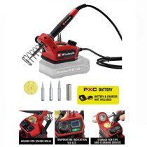 Einhell Akku-Lötkolben TE-SI 18/480 Li E - Solo 18 V, 200 °C - 480 °C,