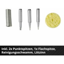 Einhell Akku-Lötkolben TE-SI 18/480 Li E  18V, 200 °C - 480 °C, Akku 2,5 Ah