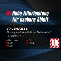 Einhell Professional Akku-Nass-Trockensauger TP-VC 18/10 Li BL L-Solo