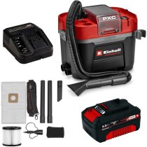 Einhell Professional Akku-Nass-Trockensauger TP-VC 18/10 Li BL mit Akku 4.0 Ah