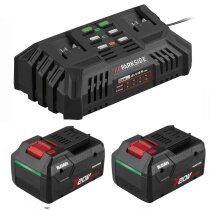 PARKSIDE Doppel Ladegerät PDSLG 20  mit 2 x Akku 8.0...
