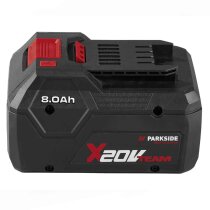 PARKSIDE PERFORMANCE 20 V Smart Akku 8.0 Ah PAPP 208  Twinpack