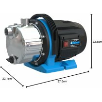 Güde Gartenpumpe GP 1045 E 1000 W, 4500 l/h, Wasserfilter Saugschlauch