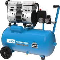 Güde Flüster Kompressor 150/8/24 SUPER SILENT 49 db+ 3er Druckluftset