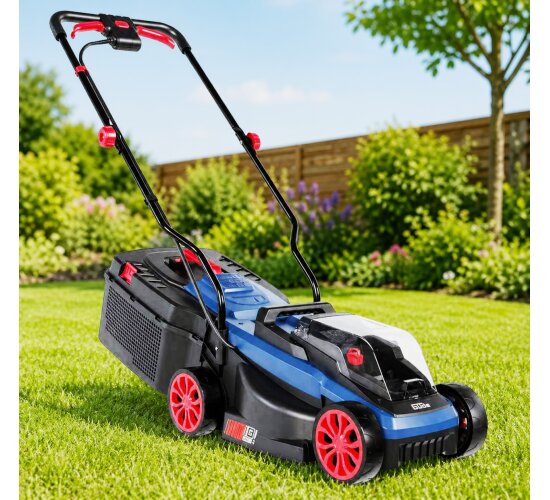 GÜDE City Rasenmäher RM 18-0.32 BL 18V 32 cm ( ohne Akku / Ladegerät )