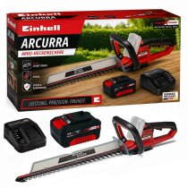 Einhell Akku-Heckenschere ARCURRA 18/55 Akku 4.0 Ah,...