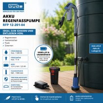 Güde Akku Regenfasspumpe 12V RFP 12-201-04...