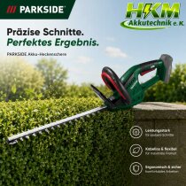 PARKSIDE Akku Heckenschere PHSA 20-Li - X 20 V Team -...