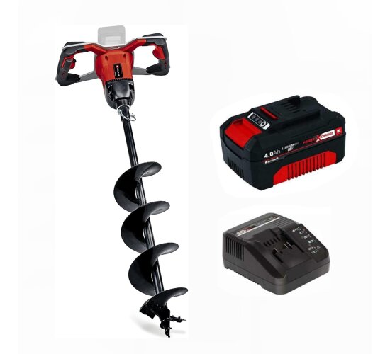 Einhell Erdbohrer GP-EA 18/150 Li BL-18 V. Ø 150 mm T 80 cm,+ Akku 4.0 Ah