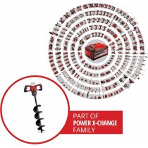 Einhell Erdbohrer GP-EA 18/150 Li BL-18 V. Ø 150 mm T 80 cm,+ Akku 4.0 Ah