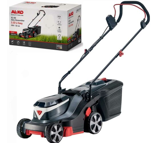 AL-KO Akku-Rasenmäher 3.22 Li Easy, 36V 32 cm, ( 2 x 18V Bosch Home + Garden )