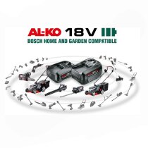 AL-KO Akku-Rasenmäher 3.82 Li Easy, 36V 38 cm, ( 2 x...