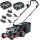 AL-KO Akku-Rasenmäher 3.82 Li Easy, 36V 38 cm, 2 x 18V Bosch Akku 2,5 Ah, 2 x Ladegerät
