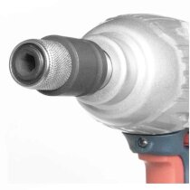 Güde Adapter 1/2" Zoll auf 1/4" Zoll HEX für Drehschlagschrauber, Ratsche