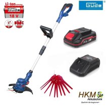 Güde Rasentrimmer RT 18V Akku 2.0 Ah / Ladegerät 3A Kantenschneider