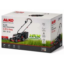 AL-KO Akku-Rasenmäher 3.82 Li Easy, 36V 38 cm, 2 x 18V Bosch Akku 4.0 Ah, Ladegerät