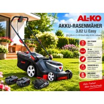 AL-KO Akku-Rasenmäher 3.82 Li Easy, 36V 38 cm, 2 x...