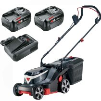 AL-KO Akku-Rasenmäher 3.82 Li Easy, 36V 38 cm, 2 x 18V Bosch Akku 4.0 Ah, Ladegerät