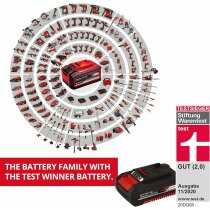 Einhell Handkreissäge TE-CS 18/150 Li 18V Akku 4.0 Ah, Ladegerät extra Sägeblatt