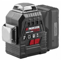 PARKSIDE PERFORMANCE 20V Akku-Kreuzlinienlaser PKLLP 3360 ohne Akku / Ladegerät