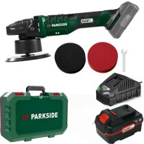 PARKSIDE 20 V Akku-Poliermaschine PPMAS  20-Li, Akku 4.0...
