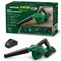 PARKSIDE 20 V Akku-Universalgebläser PAUGB,...