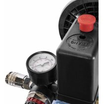 Güde Kompressor Airpower 105/8/6 SILENT 550W mit 6l < 59 dB + 3 Tlg. Set