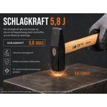 PARKSIDE PERFORMANCE 20V Akku-Kombihammer PKHAP 2058 - 5,8J, ohne Akku,Ladegerät