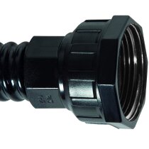 Saugschlauch f. Gartenpumpe 7 m Anschluss 42 mm, 1 1/4 Zoll + Filterkorb für Güde, Einhell, Metabo, ..