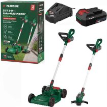 PARKSIDE 20 V 3in1-Akku -Multi Rasentrimmer PAMT 20-Li...
