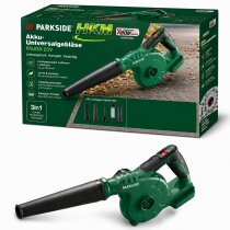 PARKSIDE 20 V Akku-Universalgebläser PAUGB, Laubbläser mit Akku 2 Ah /Ladegerät