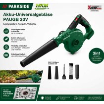 PARKSIDE 20 V Akku-Universalgebläser PAUGB,...