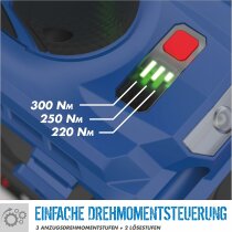 Güde Schlagschrauber BSS 18 1/2-0 BL, 18V Akku 4.0 Ah, Nussset, 1/4 Hex Adapter