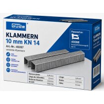 Güde Tacker Klammern 10 mm x 12,8 mm für KN 14,...