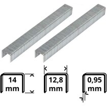 Güde Tacker Klammern 14 mm x 12,8 mm für KN 14, 5000 Stk.