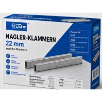 Güde Nagler-Klammern 22 mm x 5,7 mm 2500 Stk Verzinkt