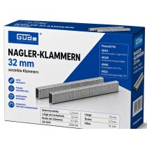 Güde Nagler-Klammern 32 mm x 5,7 mm 2500 Stk Verzinkt