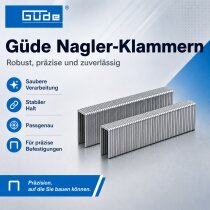 Güde Nagler-Klammern 32 mm x 5,7 mm 2500 Stk Verzinkt