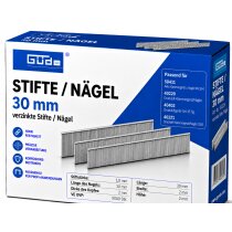 Güde Tacker Nägel / Stifte 30mm x 1 mm Kopf 2...