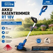 Güde Akku Rasentrimmer RT 18V ohne Akku /...