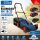 GÜDE City Rasenmäher RM 18/33 18V, 33 cm Schnitt mit 2 x Akku 2.0 Ah + Ladegerät