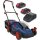 GÜDE City Rasenmäher RM 18/33 18V, 33 cm Schnitt mit 2 x Akku 2.0 Ah + Ladegerät