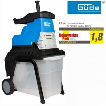 Güde  GH 2800/45 Super Silent Gartenhäcksler 2800W, Induktionsmotor, 55L, 45mm max