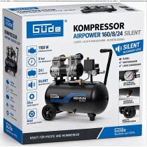 Güde Flüster Kompressor Airpower 160/8/24 SILENT Leise