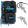 Güde Wandkompressor 160/08/2 ST 1100 W/230 V, Automatikschlauchtrommel, 9 m + 2er Set